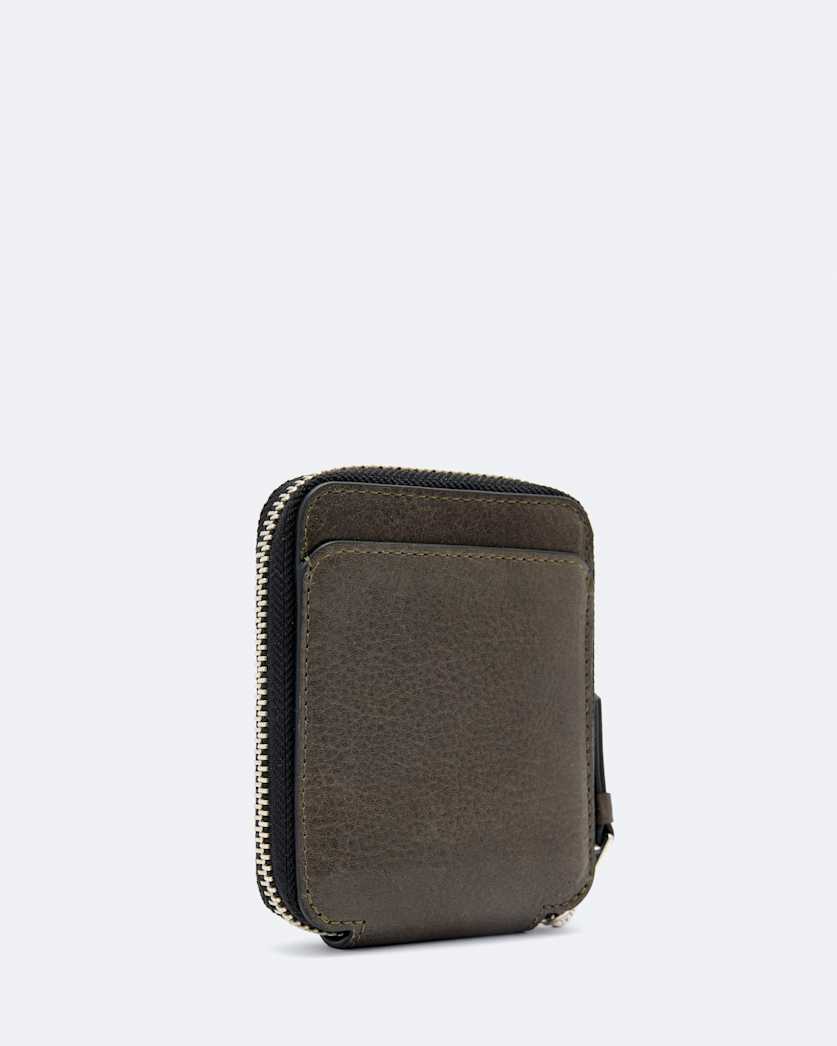 Clymer Zip-Up Leather Wallet