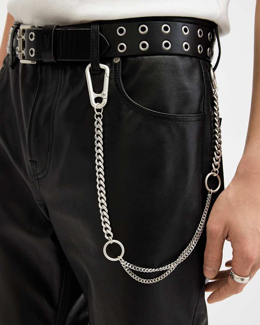 Trueno Brass Circle Carabiner Belt Chain