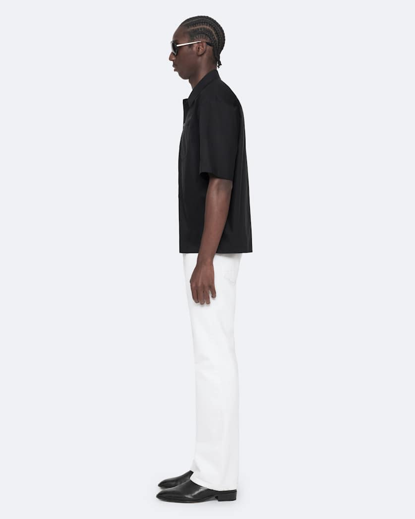 Oversized cotton poplin shirt