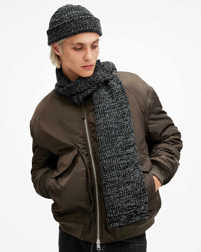 Clay Marl Two Tone Scarf