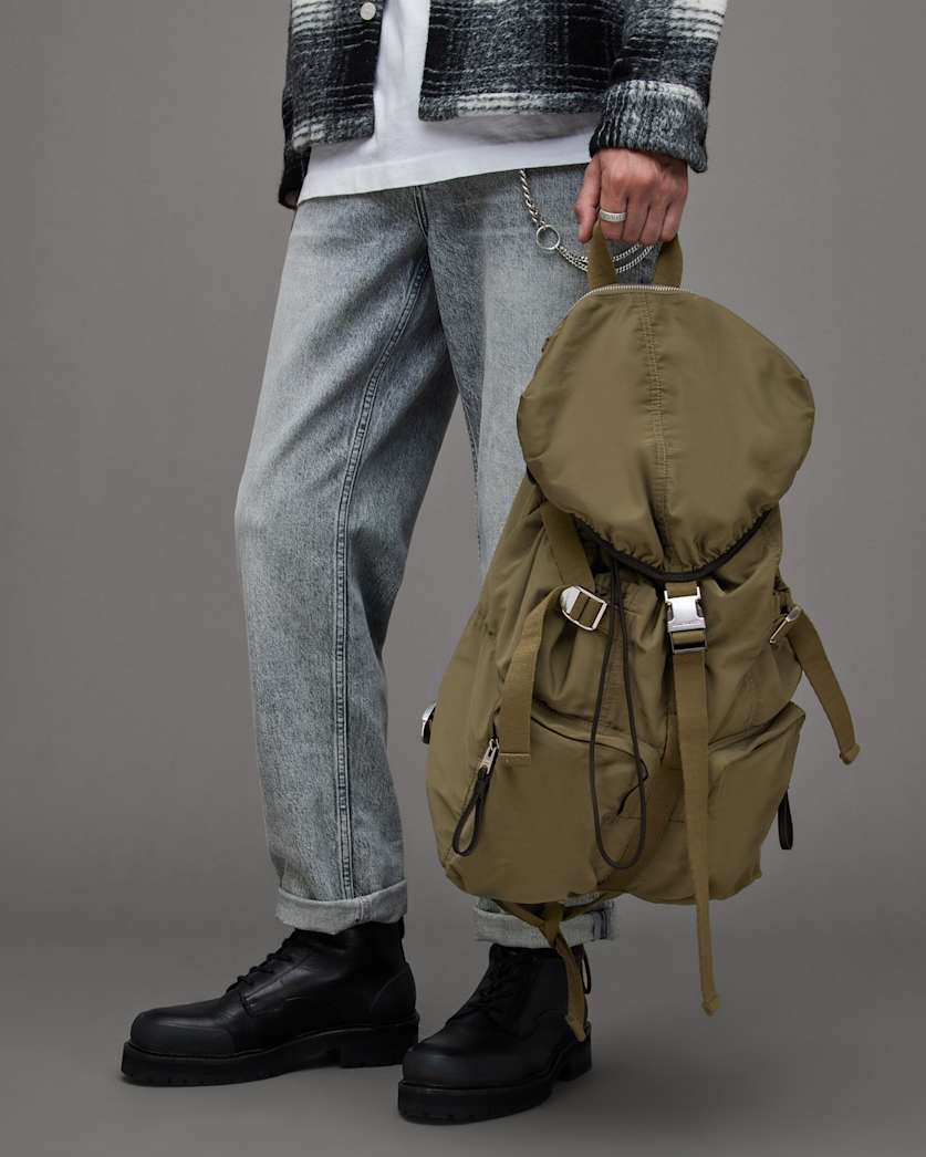 Ren Recycled Hiking Drawstring Backpack