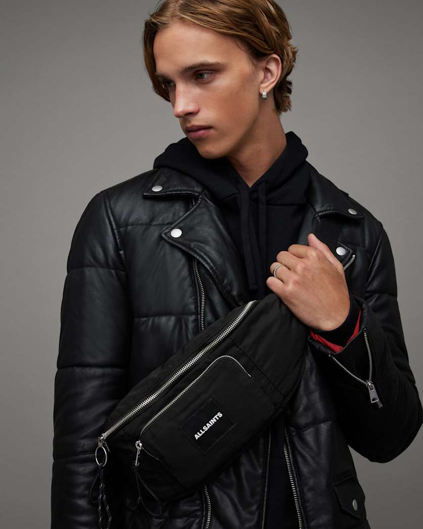 Spitalfields Nylon Quilted Bumbag