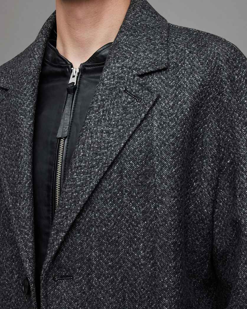 Ormond Herringbone Regular Fit Coat