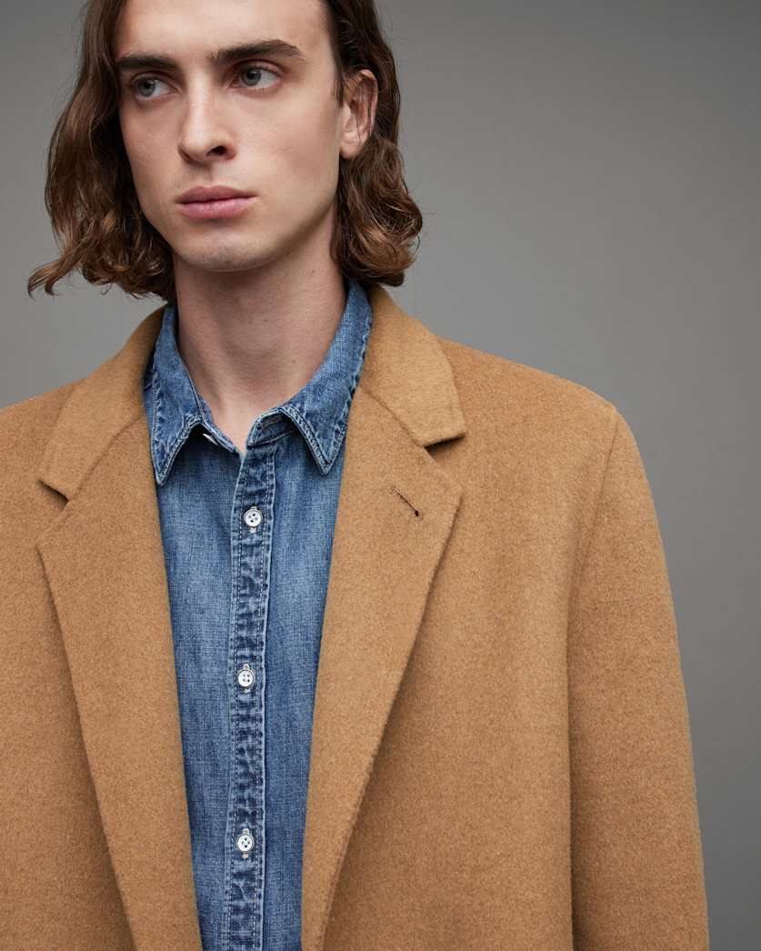 Stano Oversized Wool Blend Coat