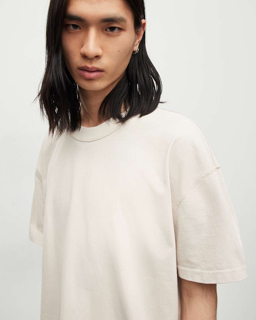 Isac Oversized Crew Neck T-Shirt