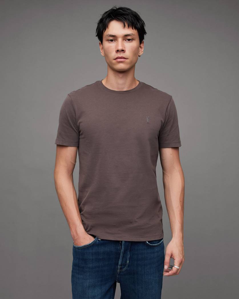 Brace Brushed Cotton Crew T-Shirt 3 Pack