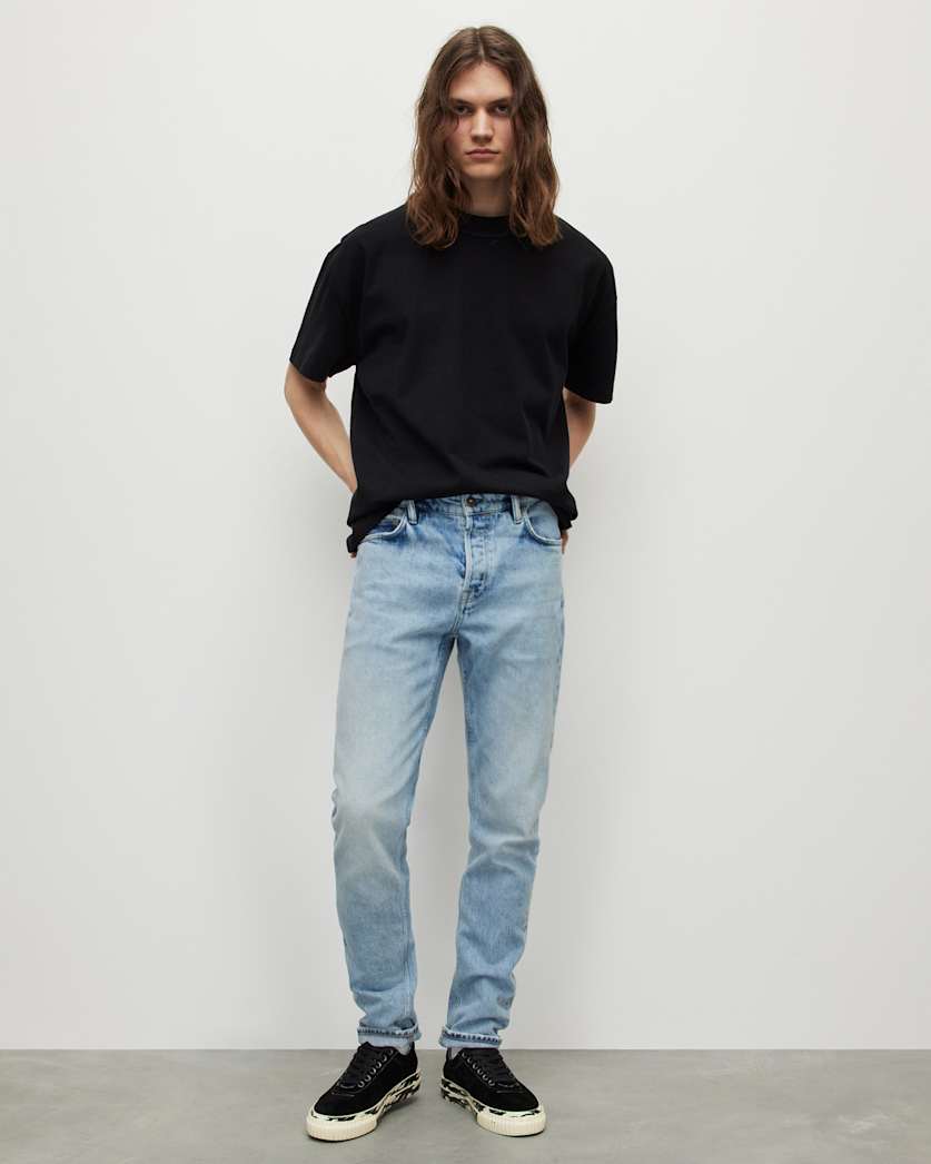 Cigarette Skinny Fit Stretch Denim Jeans