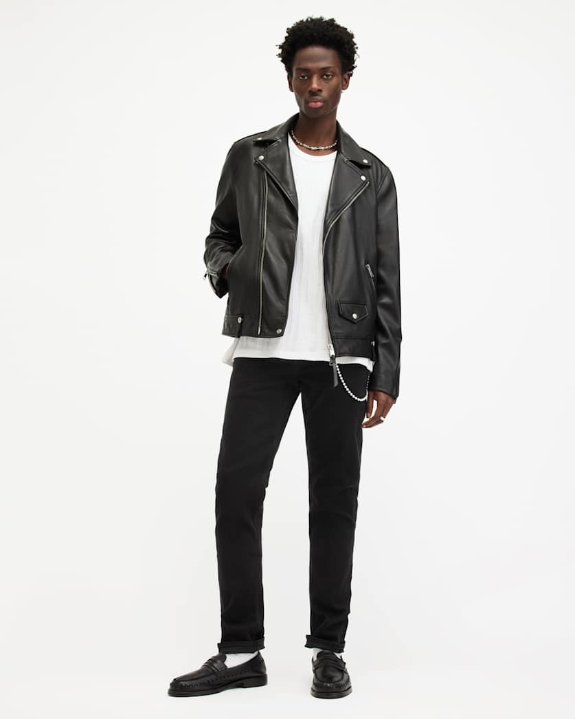 Cigarette Skinny Fit Stretch Denim Jeans