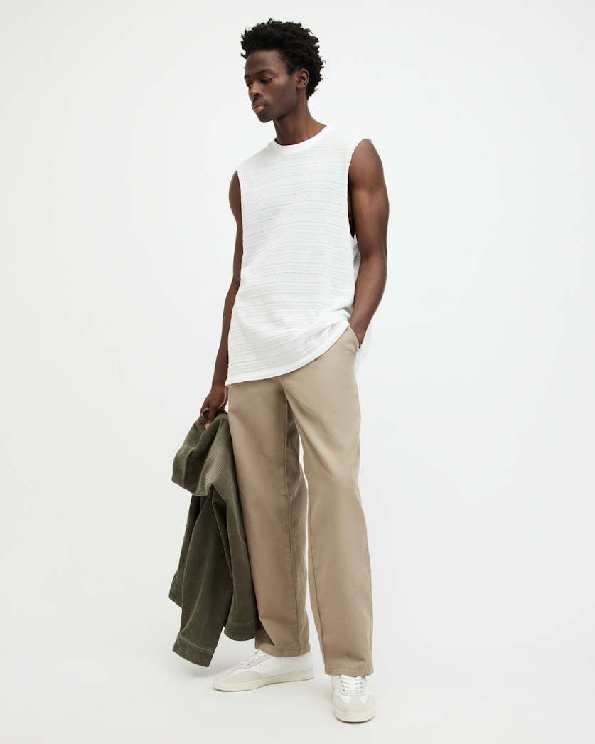 Hanbury Linen Blend Relaxed Fit Trousers