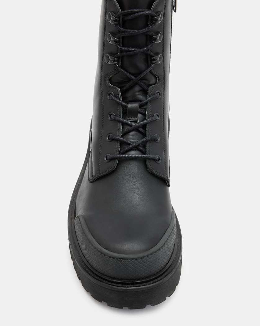 Mudfox Lace Up Chunky Leather Boots