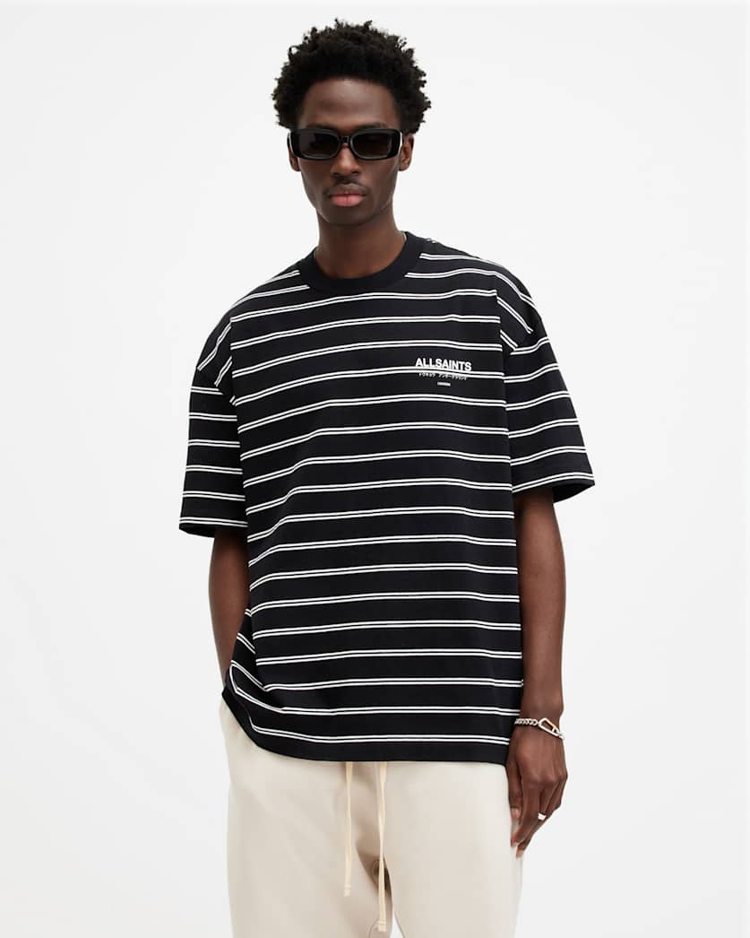 Underground Oversized Striped T-Shirt
