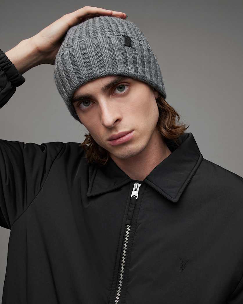 Nevada Ribbed Wool Blend Beanie