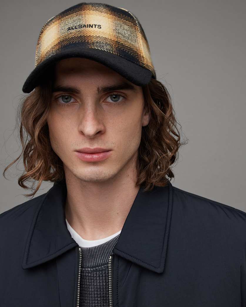 Telesto Checked Baseball Cap