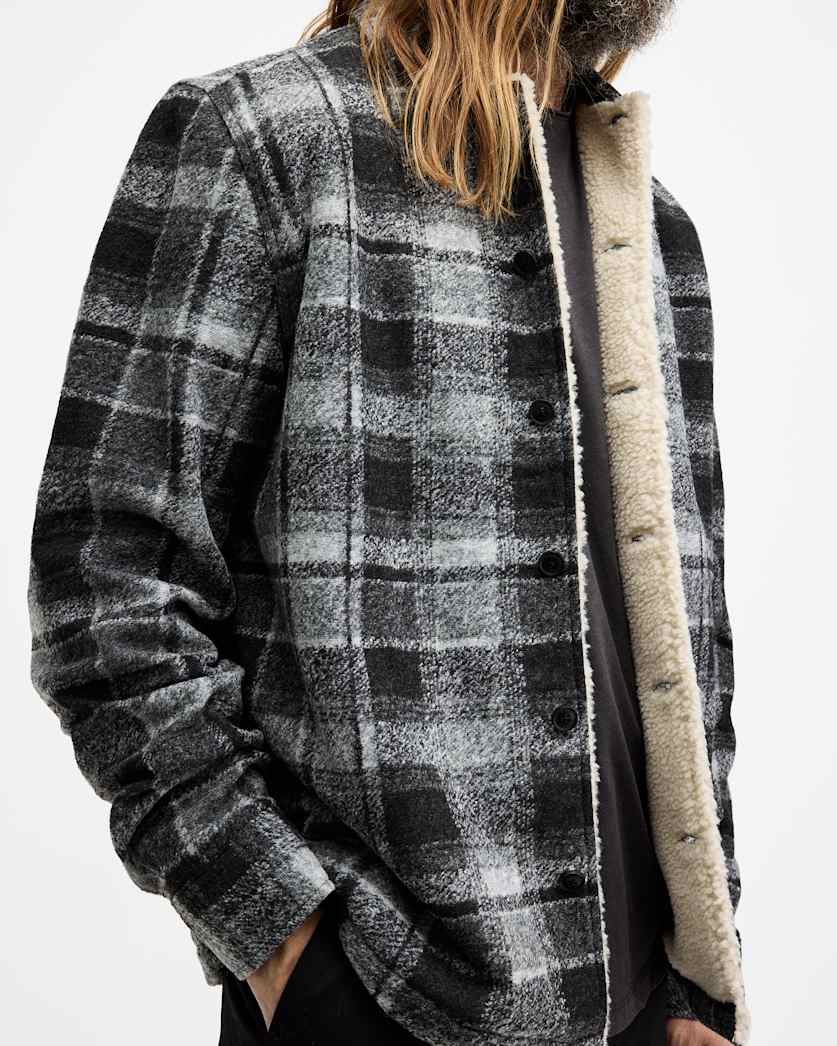 Altamount Checked Relaxed Fit Jacket