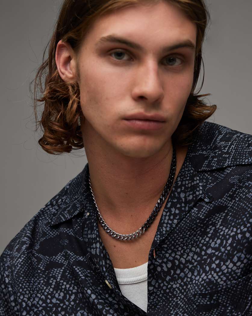 Carabiner Sterling Silver Necklace