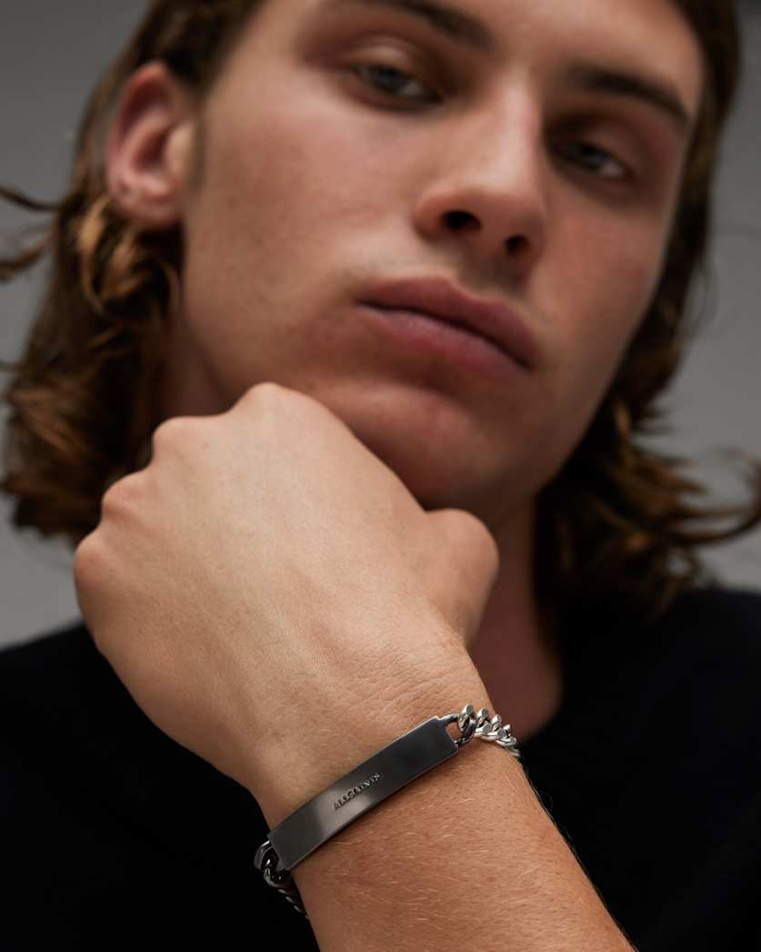 Carabiner Sterling Silver Bracelet