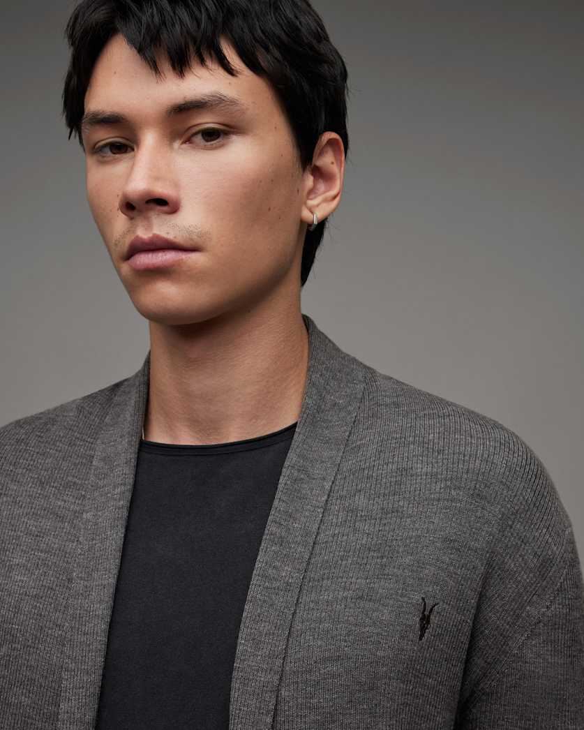 Mode Merino Ramskull Open Cardigan