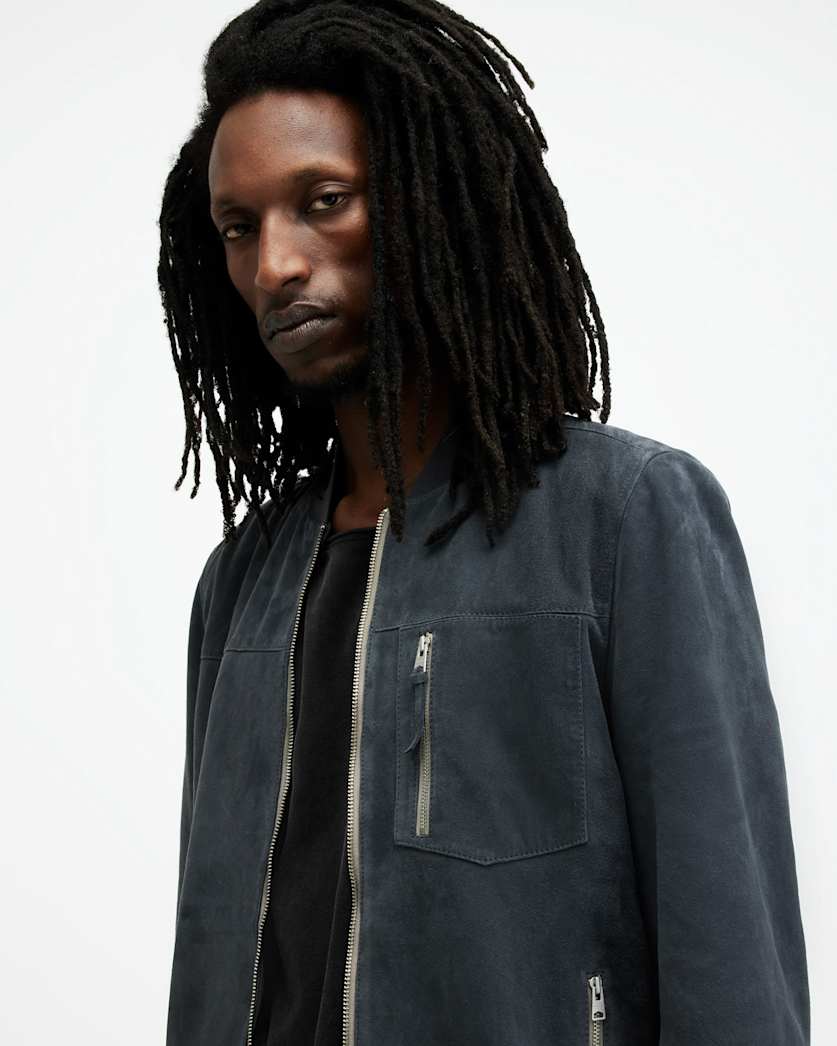 Kairo Suede Bomber Jacket