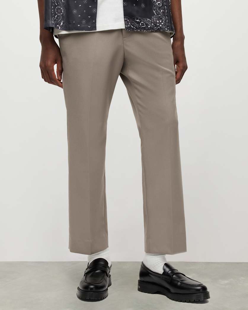 Capulet Mid-Rise Cropped Taper Trousers