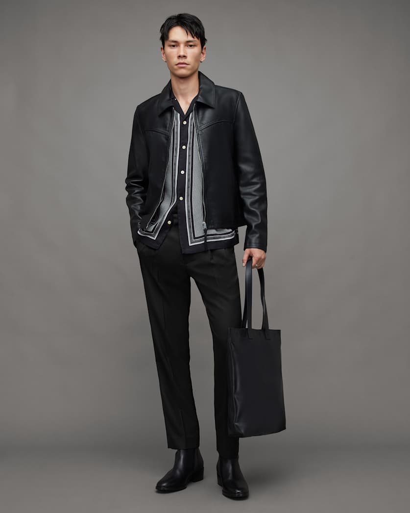 Arah Crepe Cropped Straight Fit Trousers