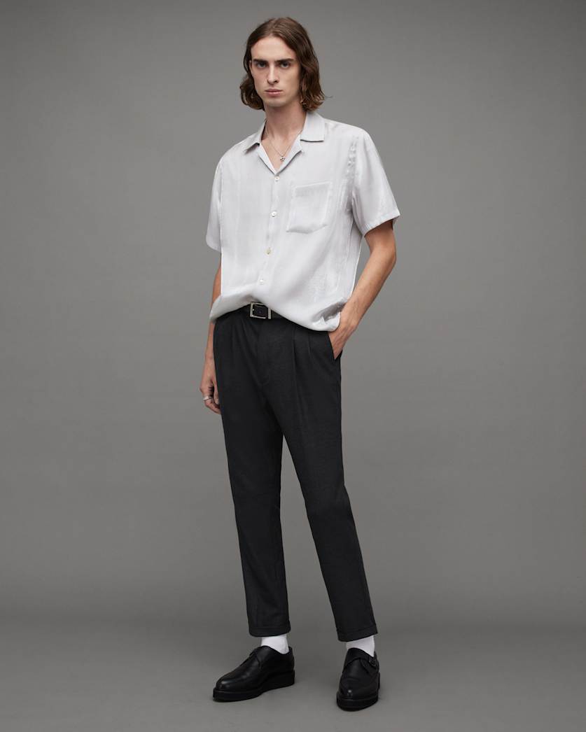 Leigh Cropped Slim Fit Trousers