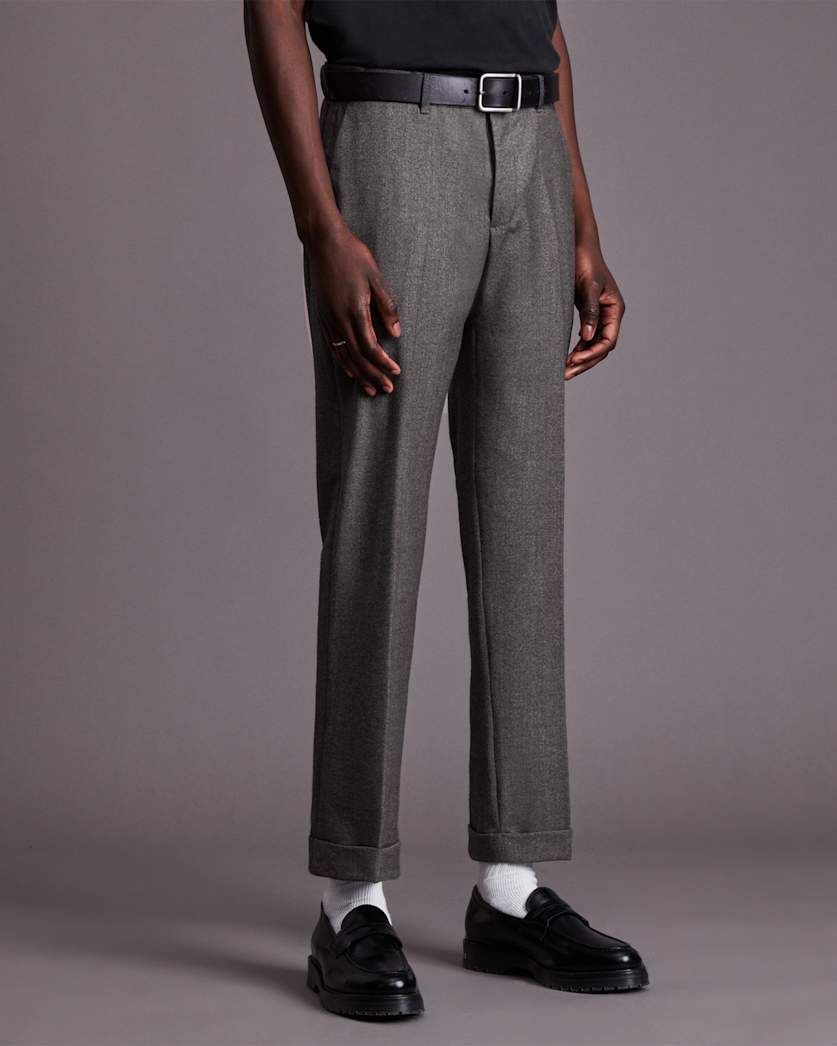 Ren Cropped Slim Trousers