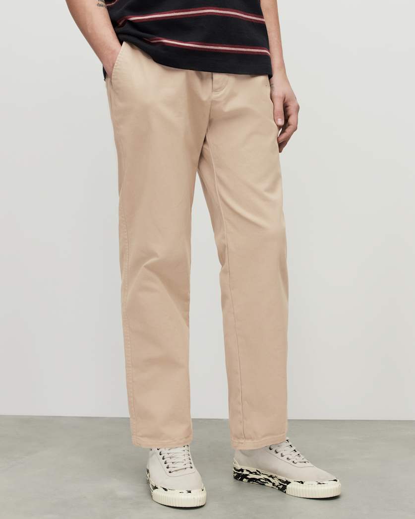 Verne Slim Fit Stretch Chino Trousers