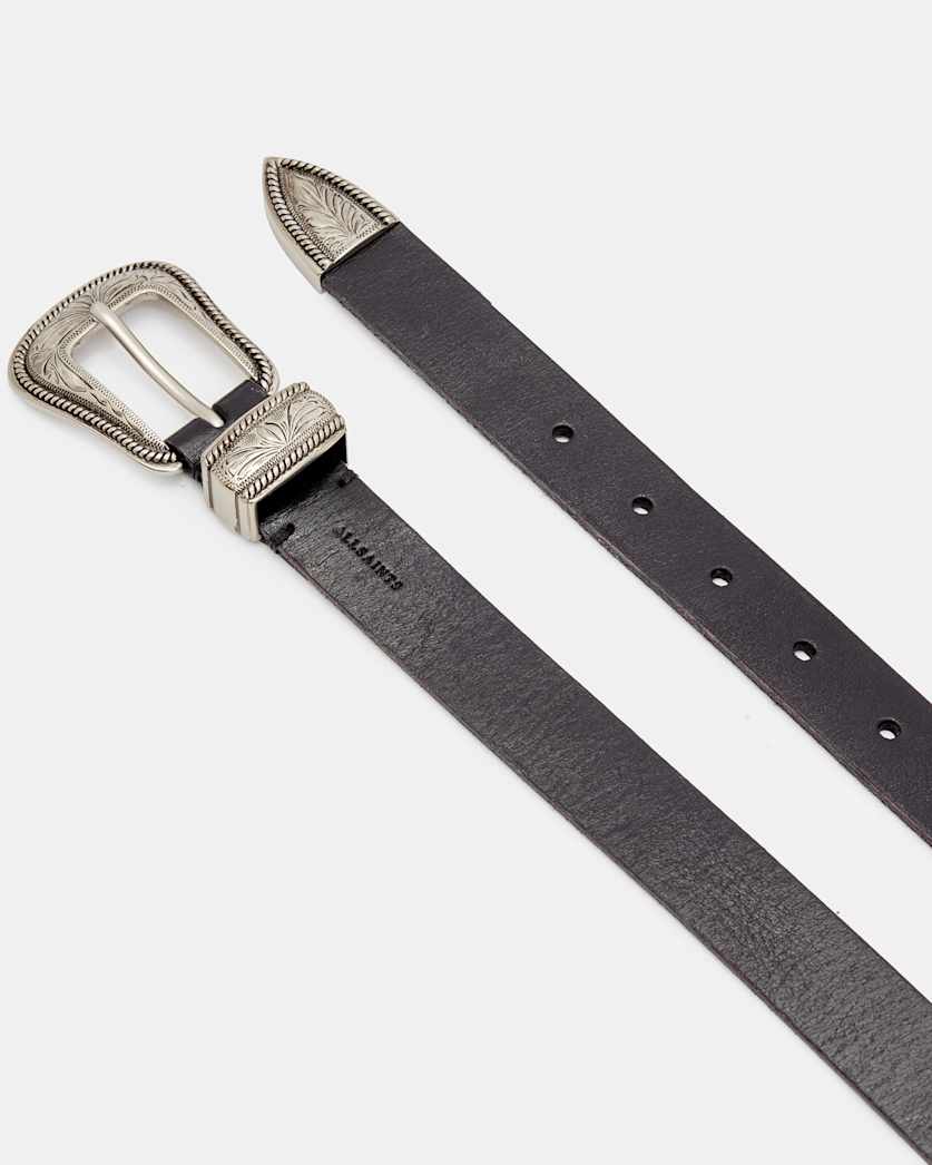 Chuck Leather Western Belt