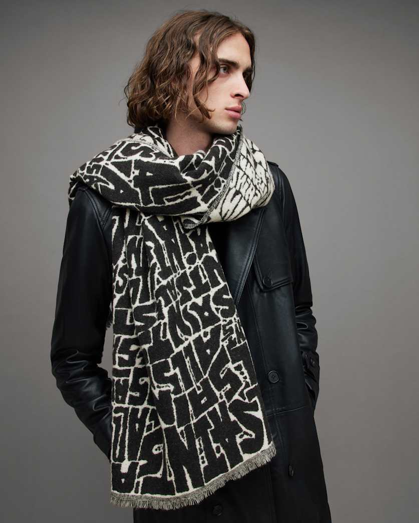 Linx Signature Logo Graphic Scarf