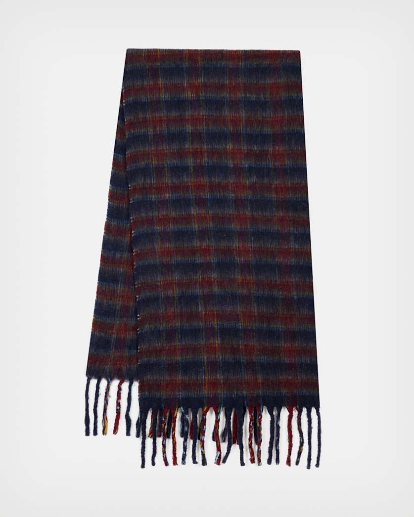 Emerson Brushed Checked Scarf