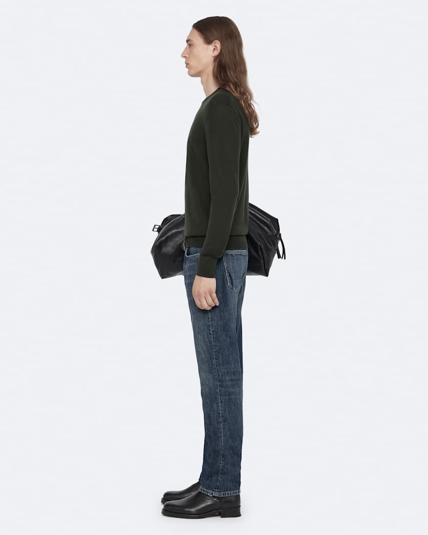 Mode Merino Crew Neck Ramskull Jumper