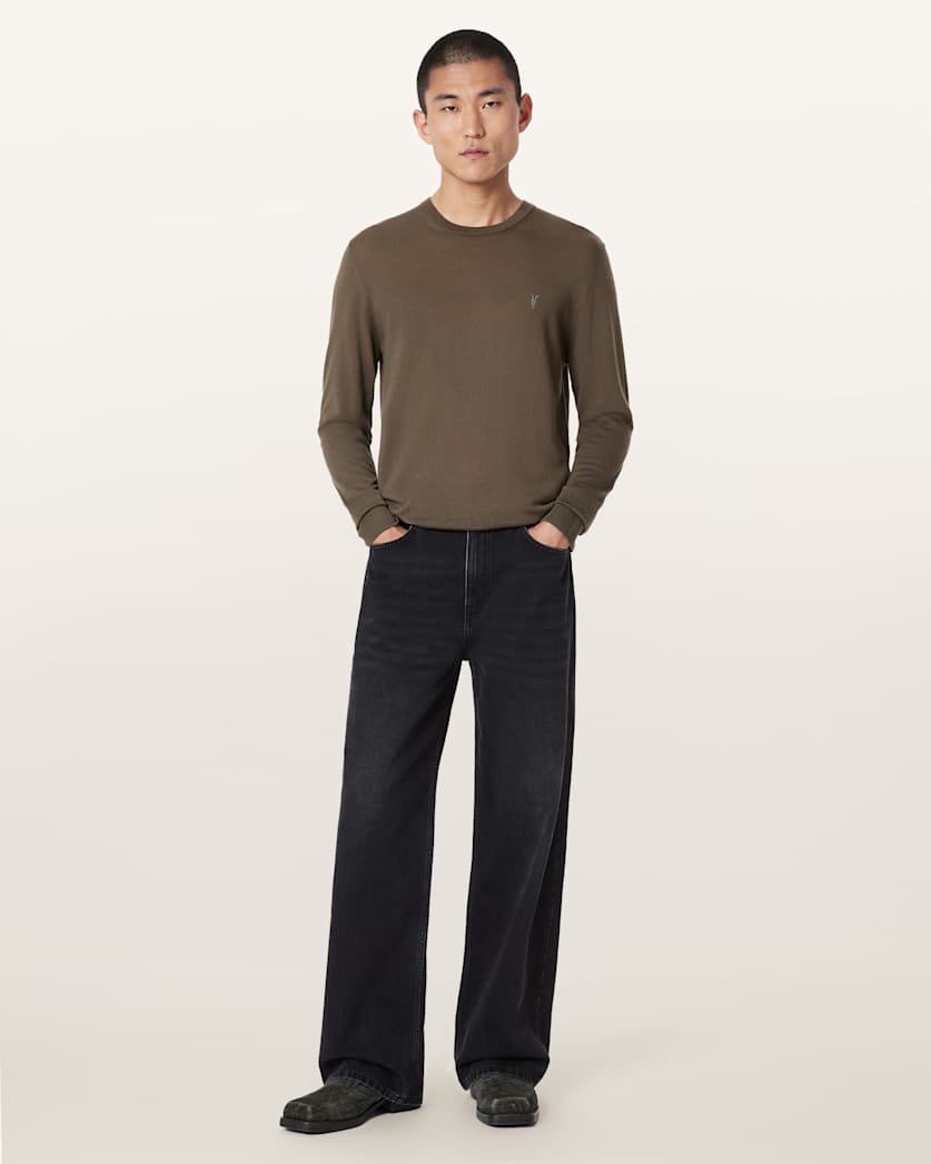Mode Merino Crew Neck Ramskull Jumper