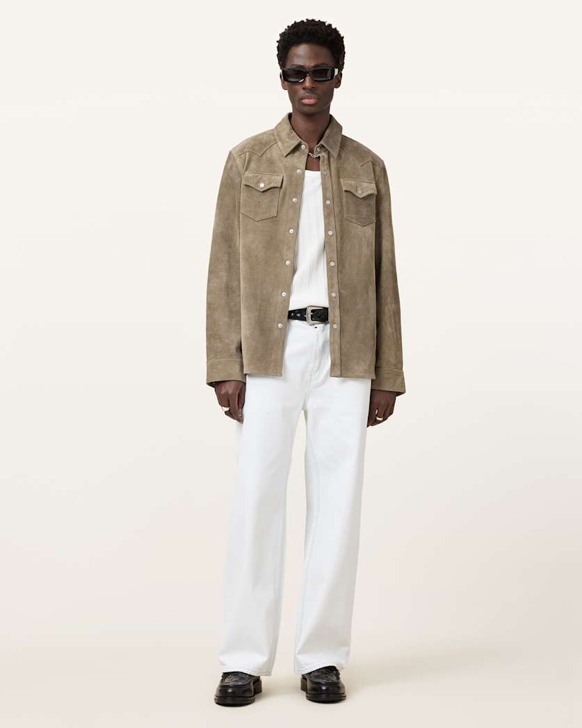 Goldendale Suede Western Shirt