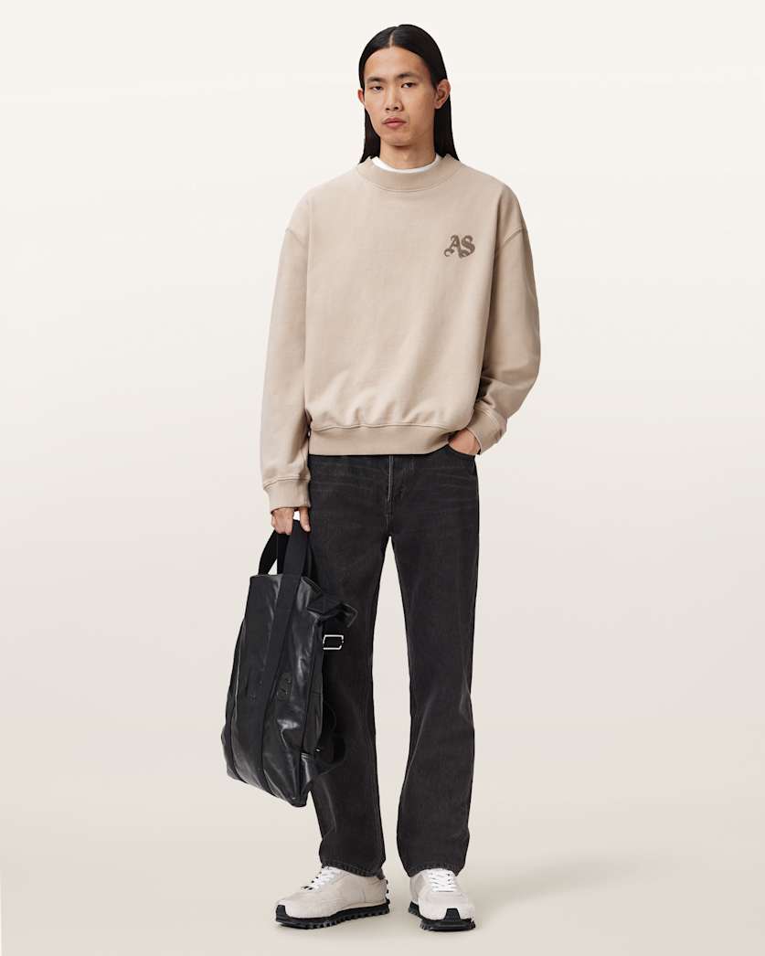 Icon Oversized Crew Neck Sweatshirt