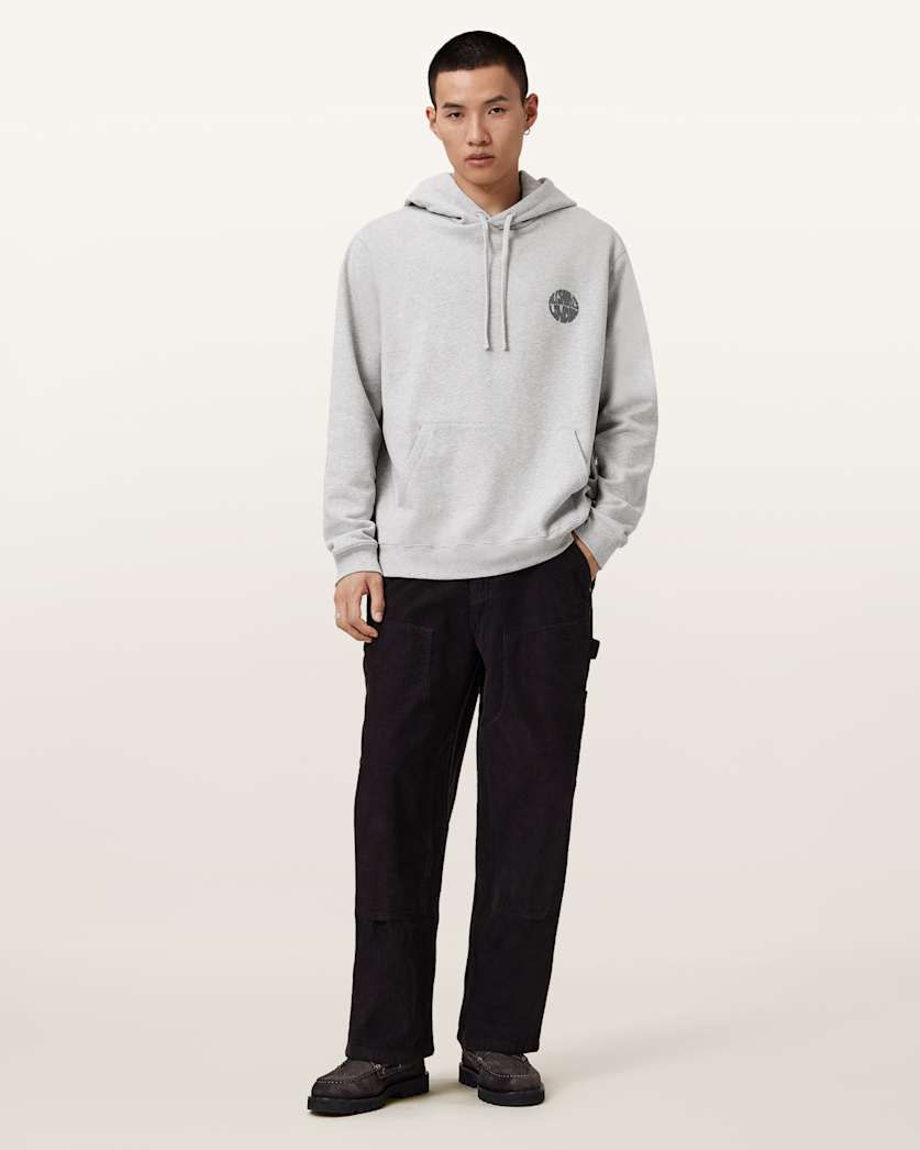 Waved Relaxed Fit Hoodie