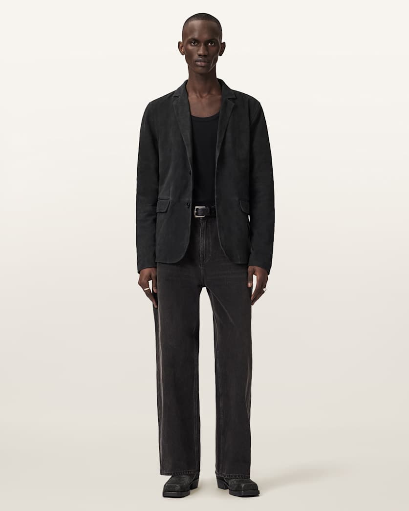Monet Waxed Suede Blazer