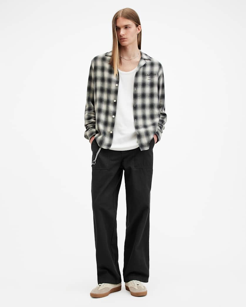 Creek Relaxed Fit Mid Rise Trousers