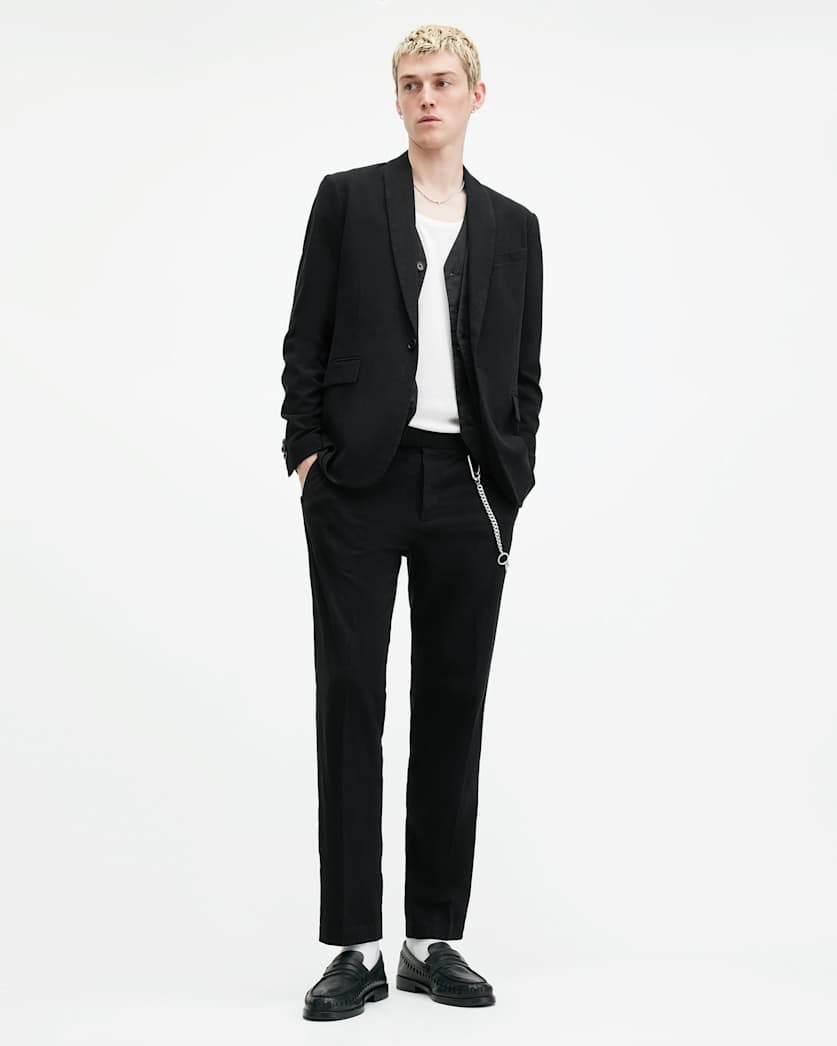 Heron Tailored Straight Leg Trousers