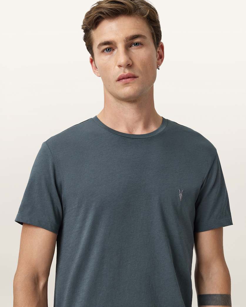 Tonic Crew Neck Slim Ramskull T-Shirt