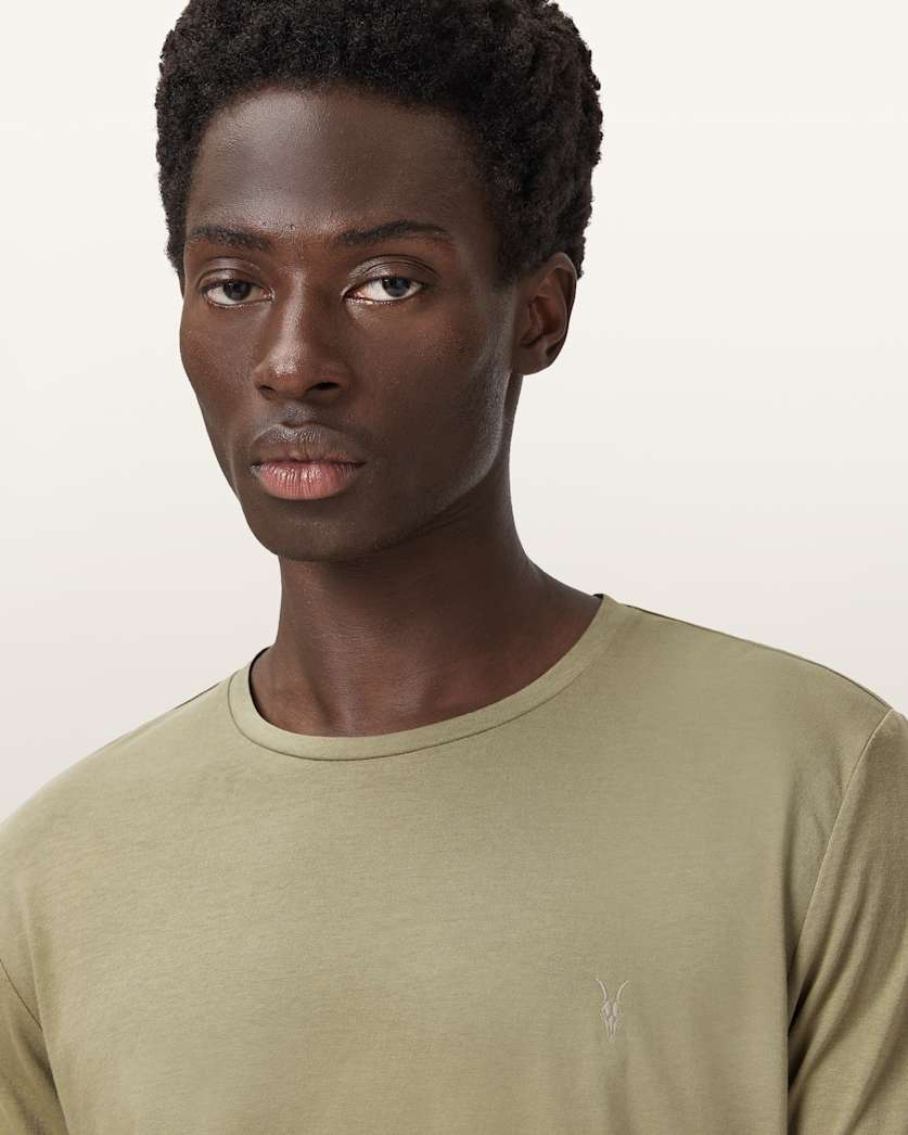 Tonic Crew Neck Slim Ramskull T-Shirt