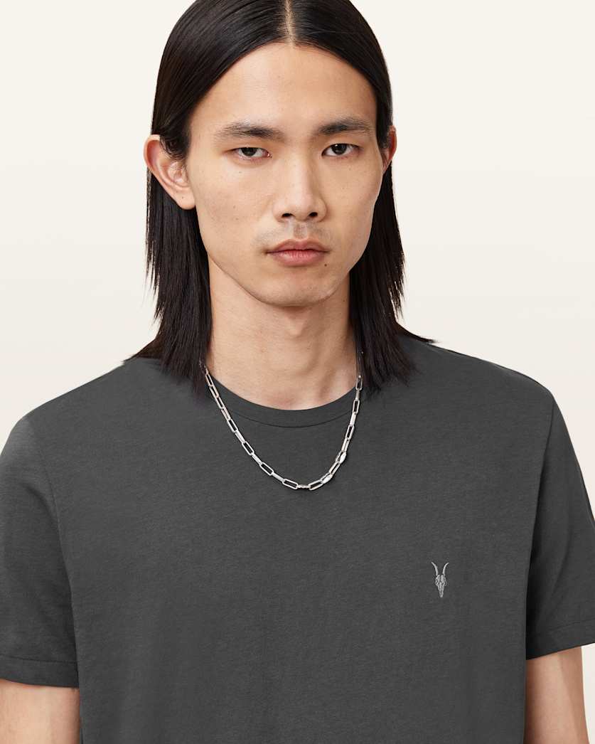 Tonic Crew Neck Slim Ramskull T-Shirt