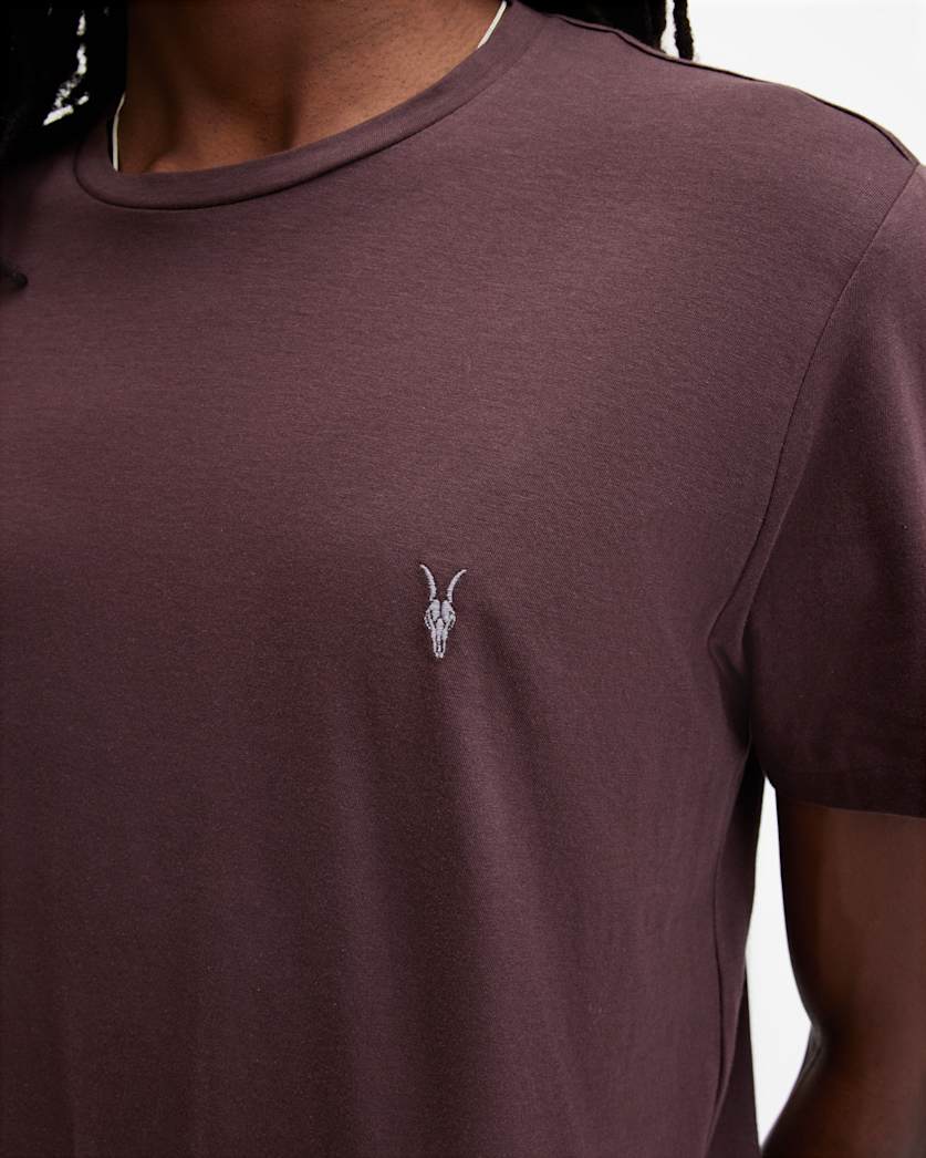 Tonic Crew Neck Slim Ramskull T-Shirt