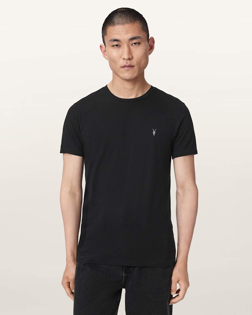 Tonic Crew Neck Slim Ramskull T-Shirt