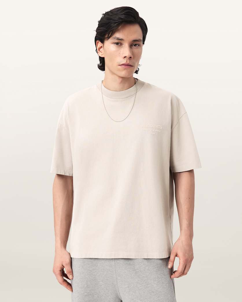 Xander Flocked Logo Oversized T-Shirt