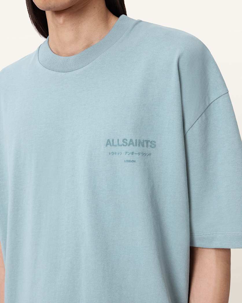 Xander Flocked Logo Oversized T-Shirt
