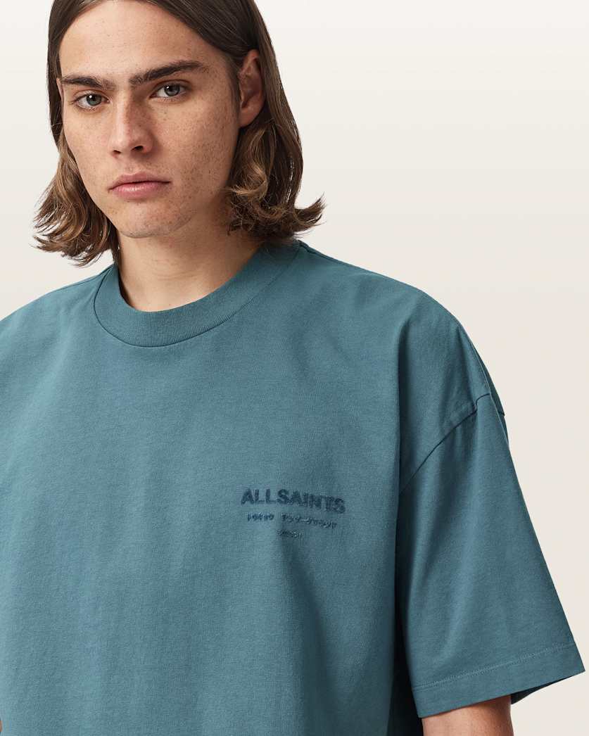 Xander Flocked Logo Oversized T-Shirt