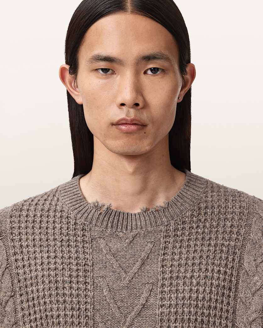 Tenter Oversized Wool Jumper