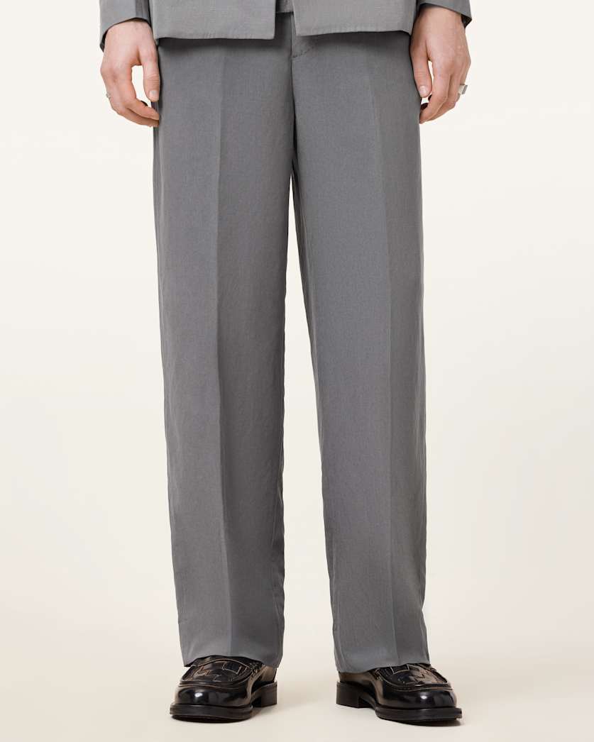 Orpheus Relaxed Fit Tailored Trousers