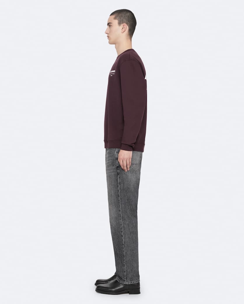 Underground Relaxed Fit Crew Neck Sweatshirt