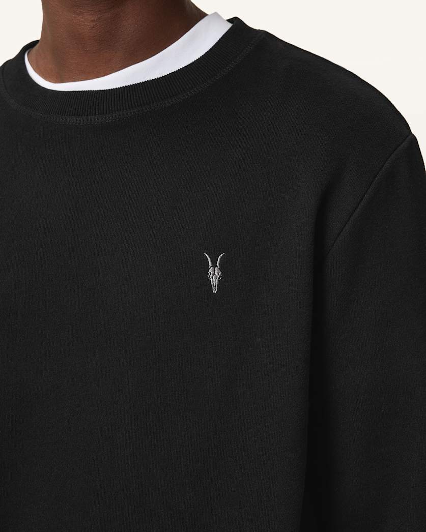 Raven Crew Neck Ramskull Sweatshirt